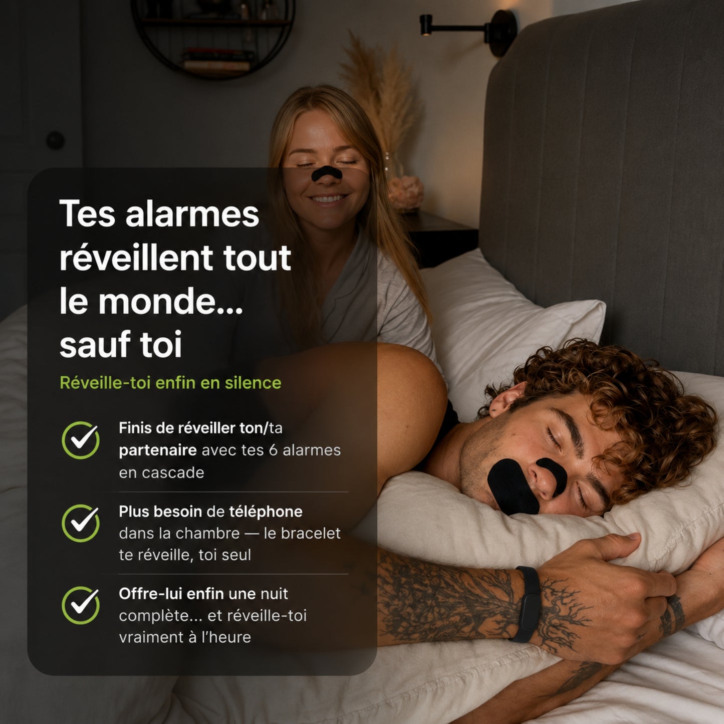 Réveil à 100 %